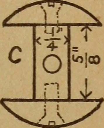An illustration from Easy electrical experiments and how to make them;, 1918, leaf 206