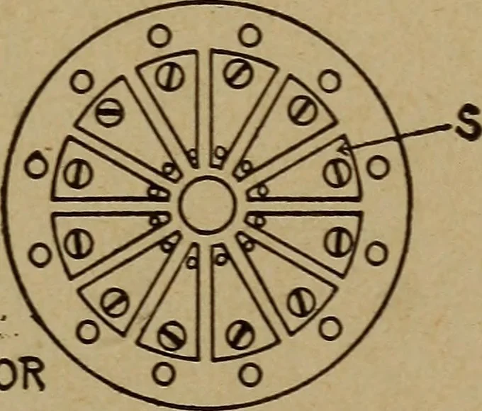 An illustration from Easy electrical experiments and how to make them;, 1918, leaf 42