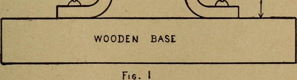 An illustration from Easy electrical experiments and how to make them;, 1918, leaf 46