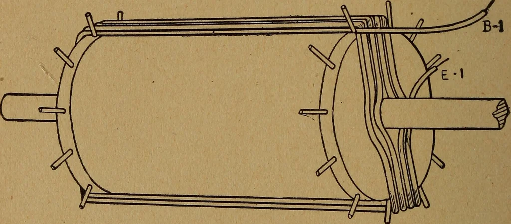 An illustration from Easy electrical experiments and how to make them;, 1918, leaf 59
