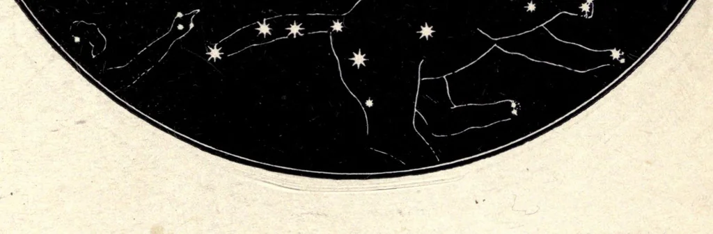 An illustration from An easy guide to the constellations with a miniature atlas of the stars, 1910, leaf 93