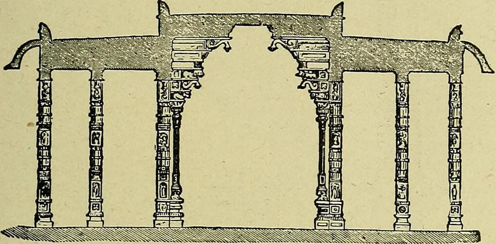 An illustration from Easy steps in architecture and architectural drawing .., 1915, leaf 104
