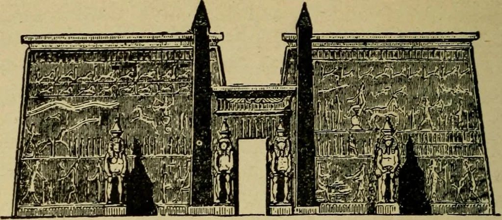 An illustration from Easy steps in architecture and architectural drawing .., 1915, leaf 115