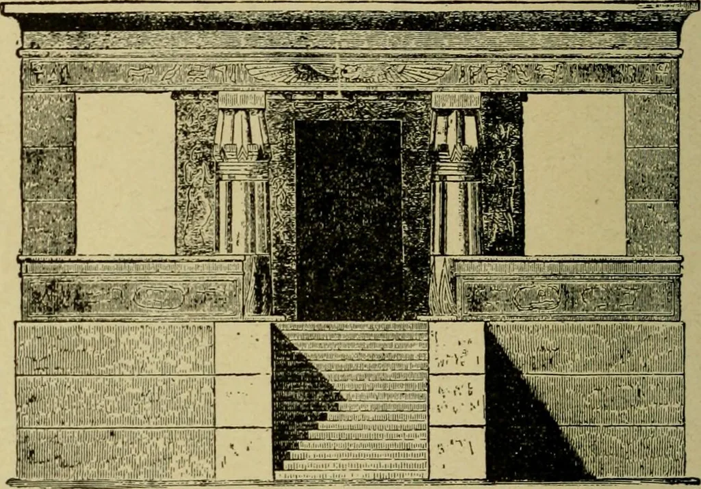An illustration from Easy steps in architecture and architectural drawing .., 1915, leaf 131