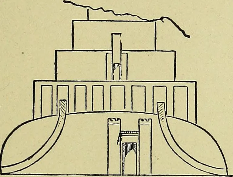 An illustration from Easy steps in architecture and architectural drawing .., 1915, leaf 146