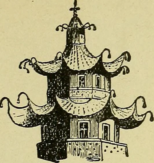 An illustration from Easy steps in architecture and architectural drawing .., 1915, leaf 160