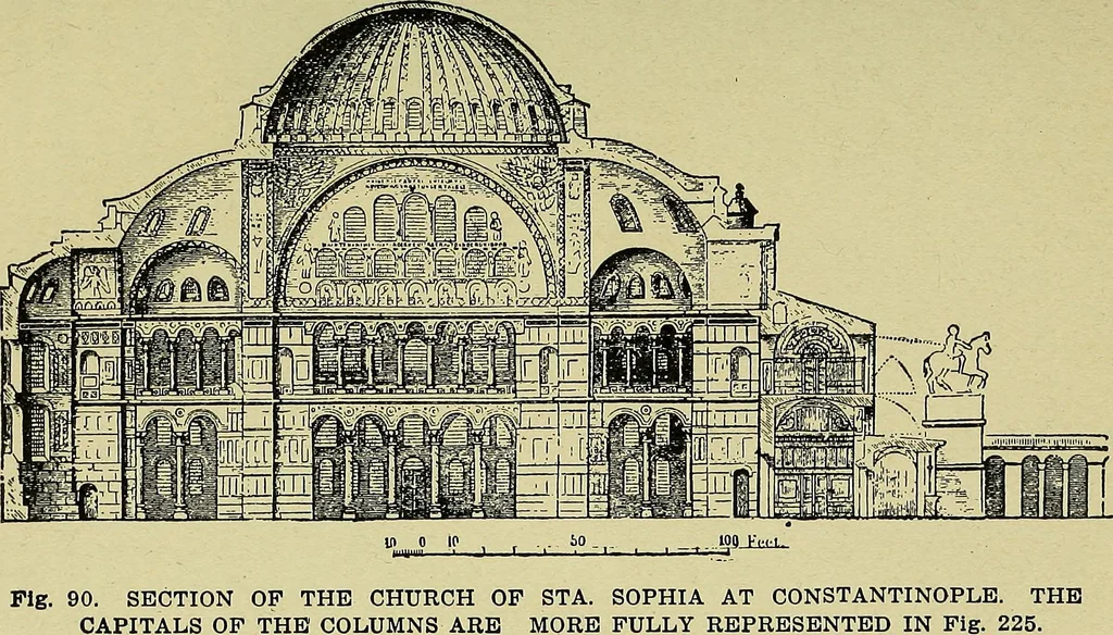 An illustration from Easy steps in architecture and architectural drawing .., 1915, leaf 186