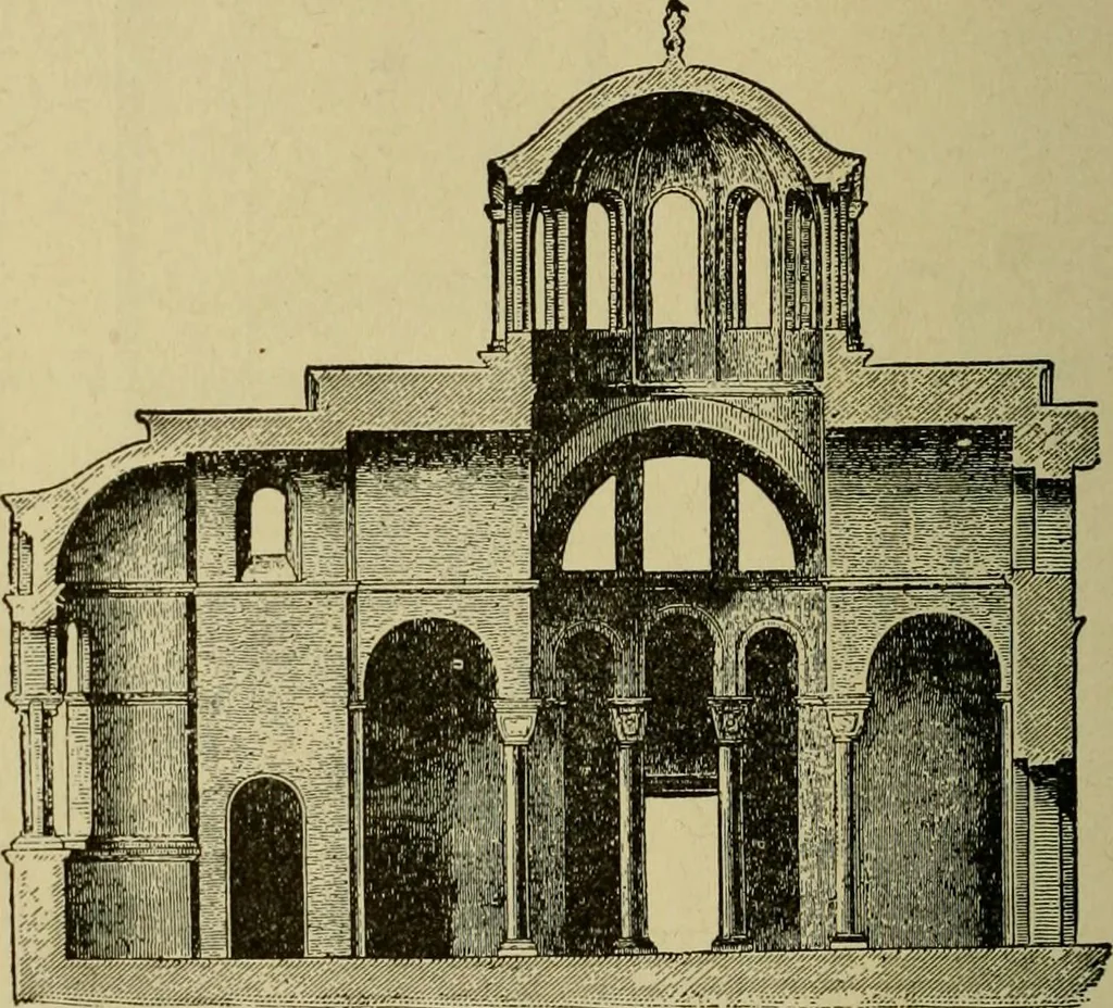 An illustration from Easy steps in architecture and architectural drawing .., 1915, leaf 191