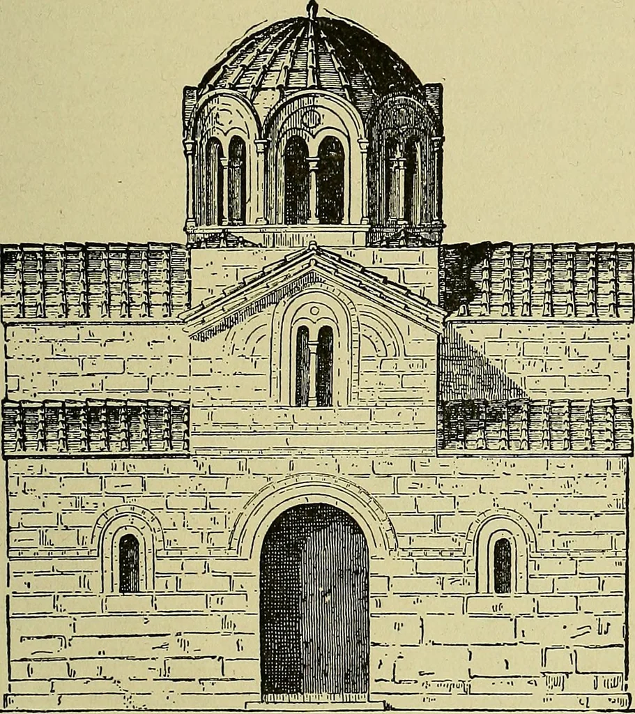 An illustration from Easy steps in architecture and architectural drawing .., 1915, leaf 192