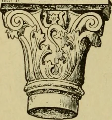 An illustration from Easy steps in architecture and architectural drawing .., 1915, leaf 195