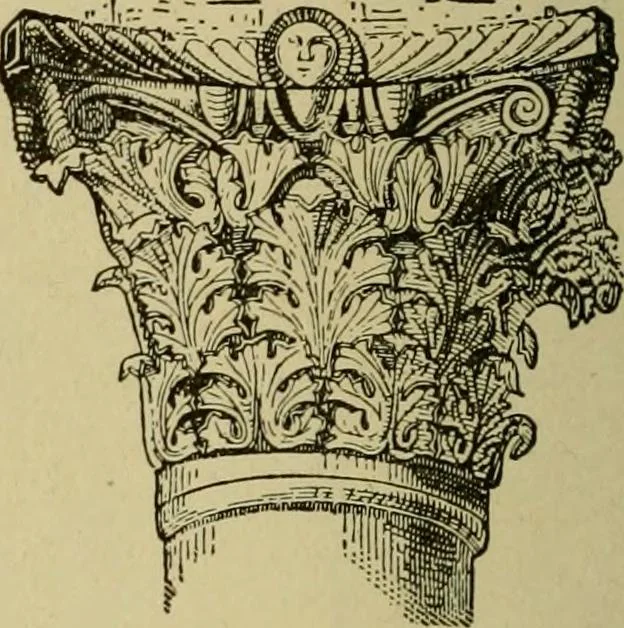 An illustration from Easy steps in architecture and architectural drawing .., 1915, leaf 195