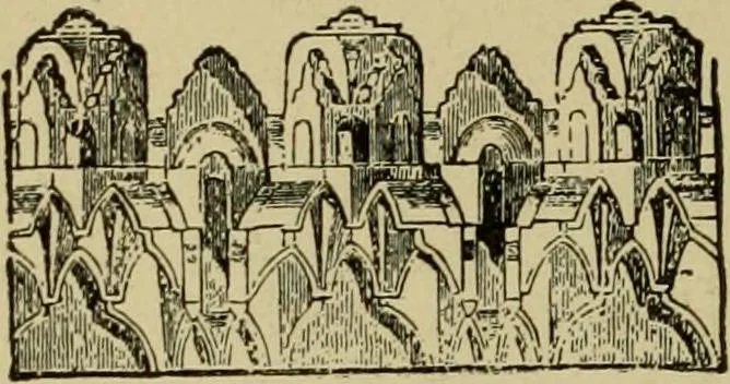 An illustration from Easy steps in architecture and architectural drawing .., 1915, leaf 219