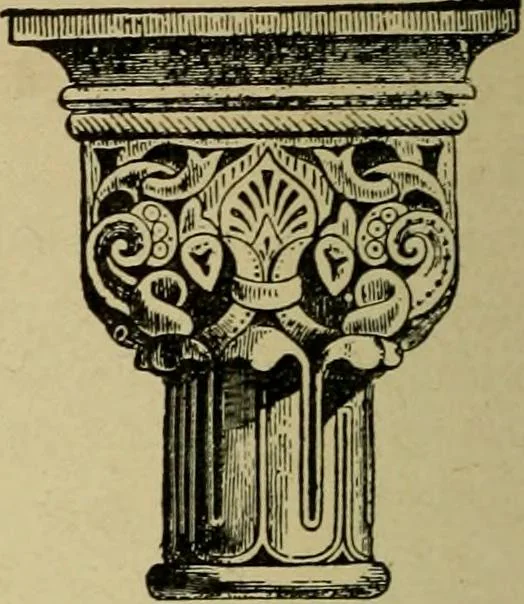 An illustration from Easy steps in architecture and architectural drawing .., 1915, leaf 227