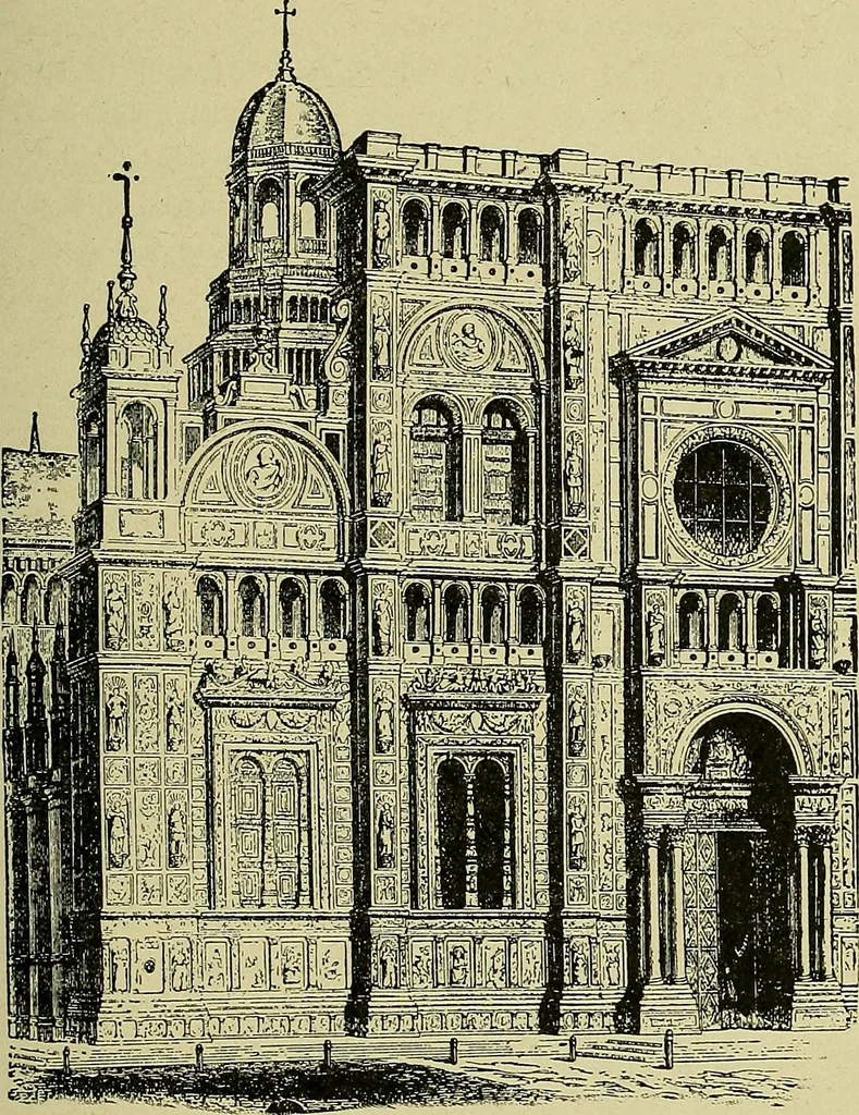 An illustration from Easy steps in architecture and architectural drawing .., 1915, leaf 254