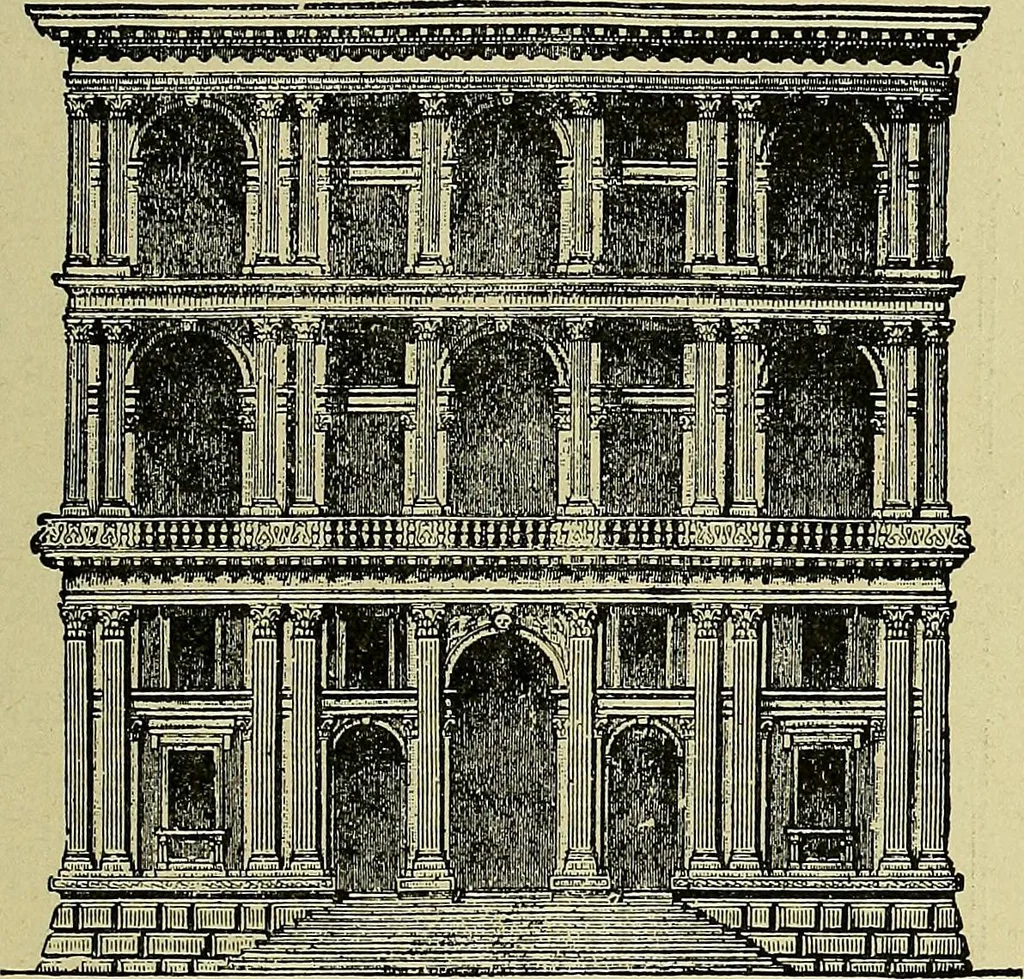 An illustration from Easy steps in architecture and architectural drawing .., 1915, leaf 264