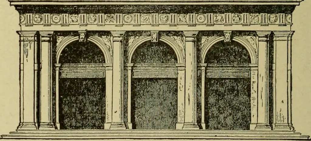 An illustration from Easy steps in architecture and architectural drawing .., 1915, leaf 265