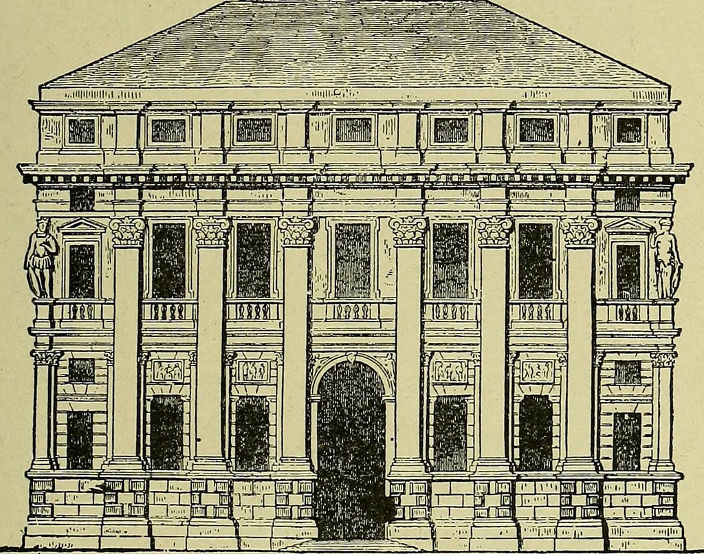 An illustration from Easy steps in architecture and architectural drawing .., 1915, leaf 266