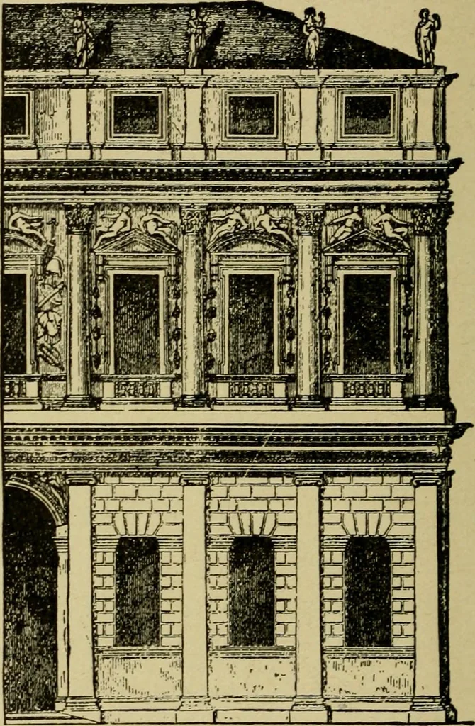 An illustration from Easy steps in architecture and architectural drawing .., 1915, leaf 267