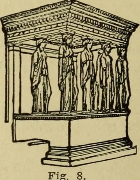 An illustration from Easy steps in architecture and architectural drawing .., 1915, leaf 27