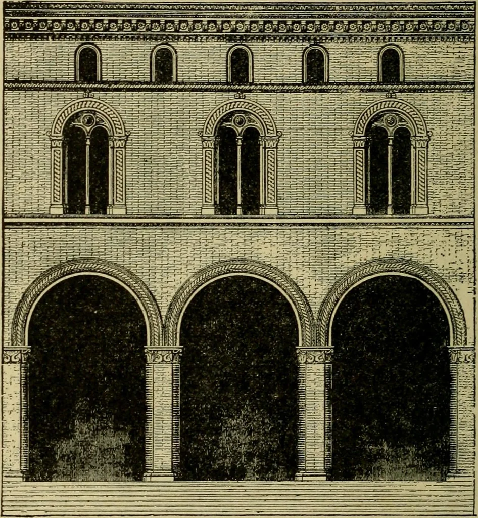 An illustration from Easy steps in architecture and architectural drawing .., 1915, leaf 271