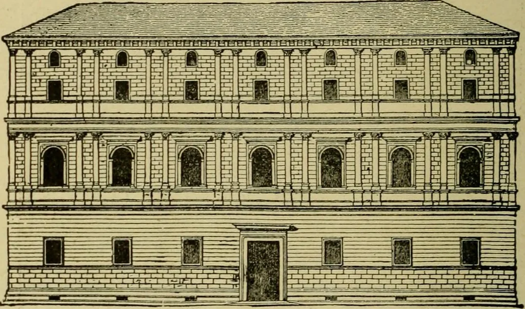 An illustration from Easy steps in architecture and architectural drawing .., 1915, leaf 275