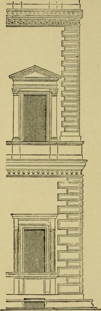 An illustration from Easy steps in architecture and architectural drawing .., 1915, leaf 279