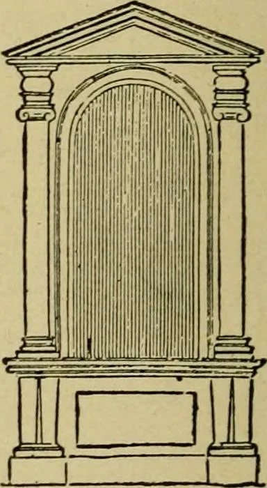 An illustration from Easy steps in architecture and architectural drawing .., 1915, leaf 279