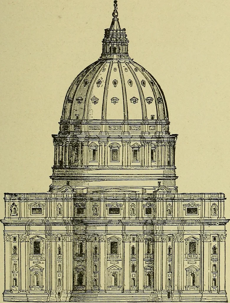 An illustration from Easy steps in architecture and architectural drawing .., 1915, leaf 282