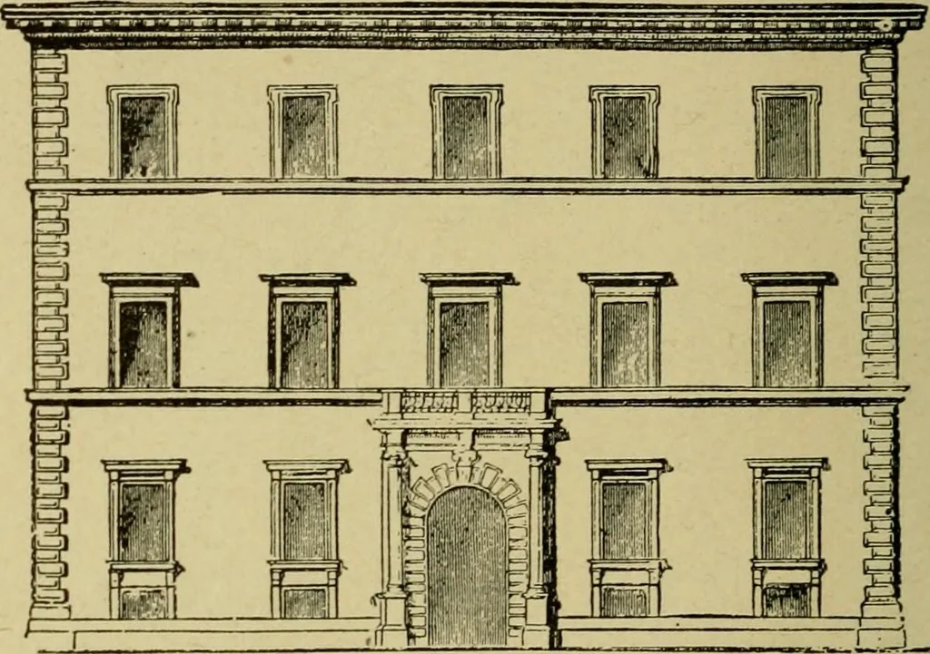 An illustration from Easy steps in architecture and architectural drawing .., 1915, leaf 287