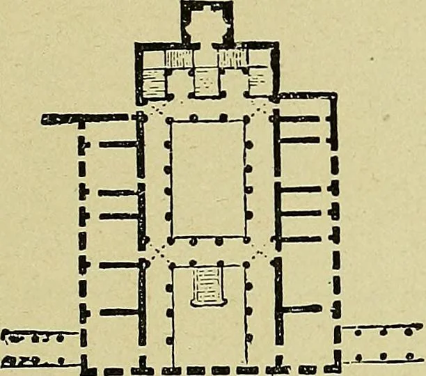 An illustration from Easy steps in architecture and architectural drawing .., 1915, leaf 288