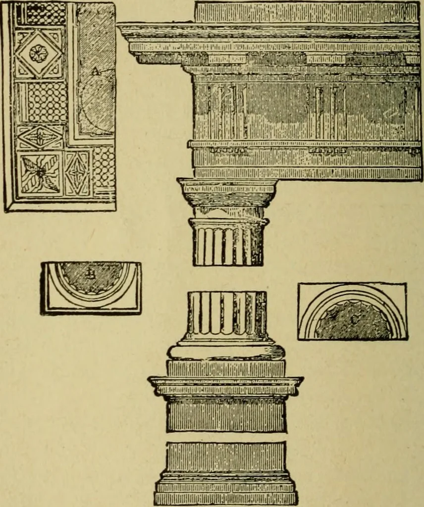 An illustration from Easy steps in architecture and architectural drawing .., 1915, leaf 29