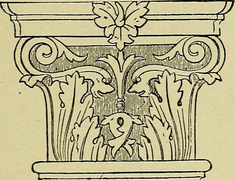 An illustration from Easy steps in architecture and architectural drawing .., 1915, leaf 294