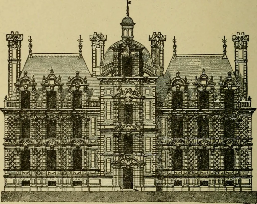 An illustration from Easy steps in architecture and architectural drawing .., 1915, leaf 311