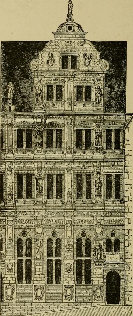 An illustration from Easy steps in architecture and architectural drawing .., 1915, leaf 319