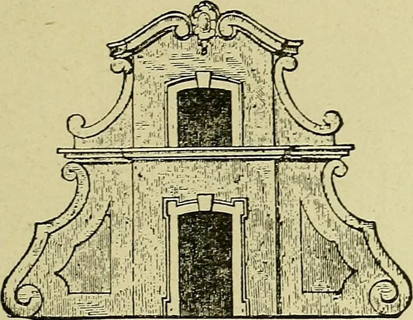 An illustration from Easy steps in architecture and architectural drawing .., 1915, leaf 336