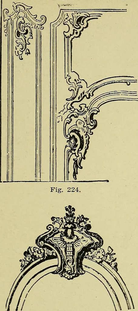 An illustration from Easy steps in architecture and architectural drawing .., 1915, leaf 338