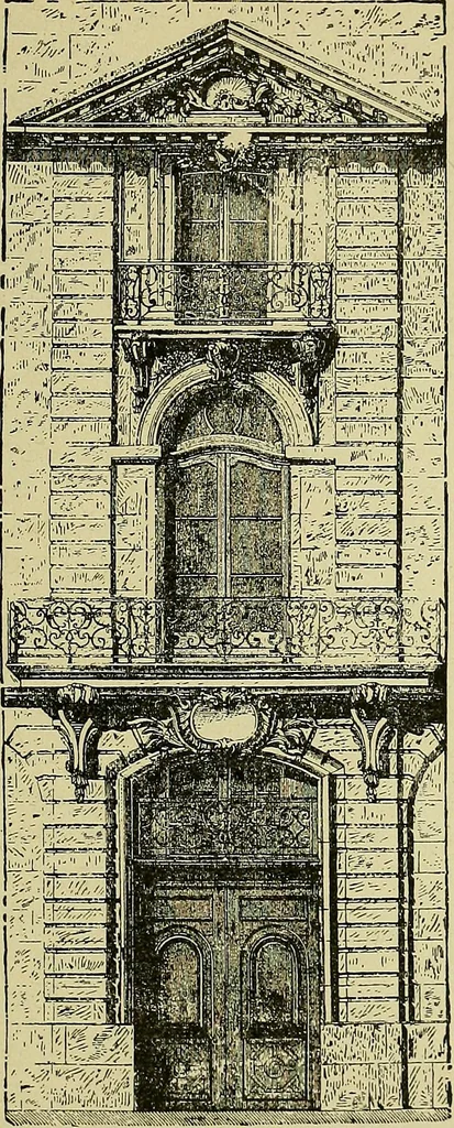 An illustration from Easy steps in architecture and architectural drawing .., 1915, leaf 342