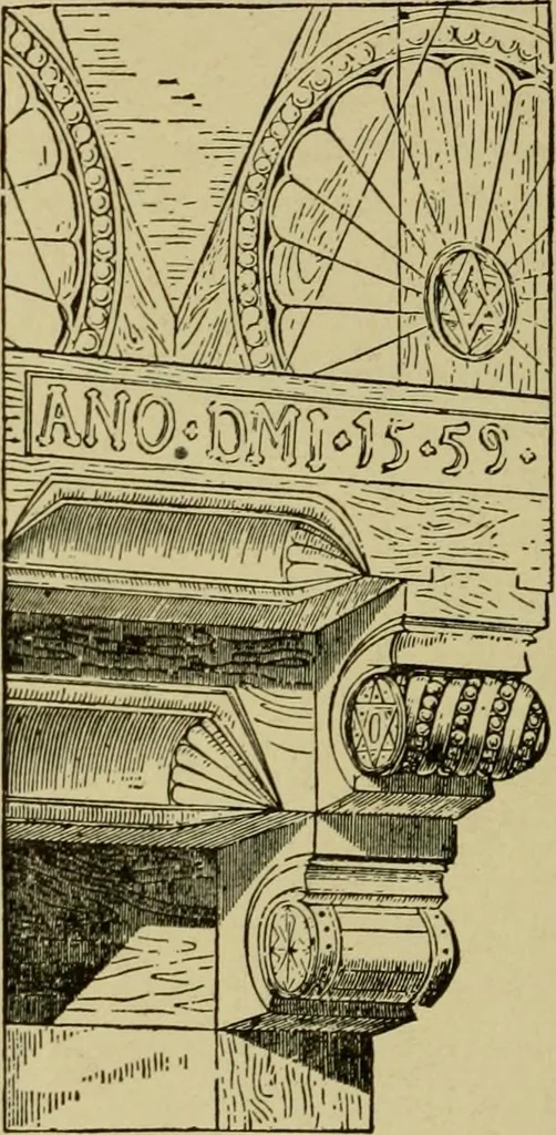 An illustration from Easy steps in architecture and architectural drawing .., 1915, leaf 349