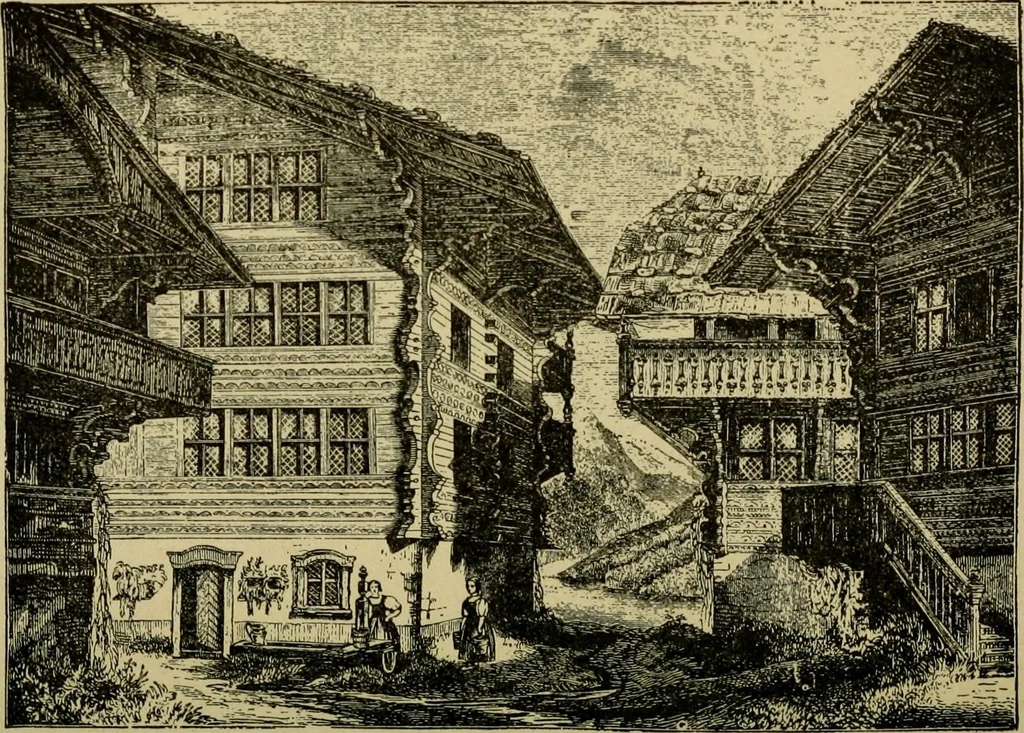 An illustration from Easy steps in architecture and architectural drawing .., 1915, leaf 351