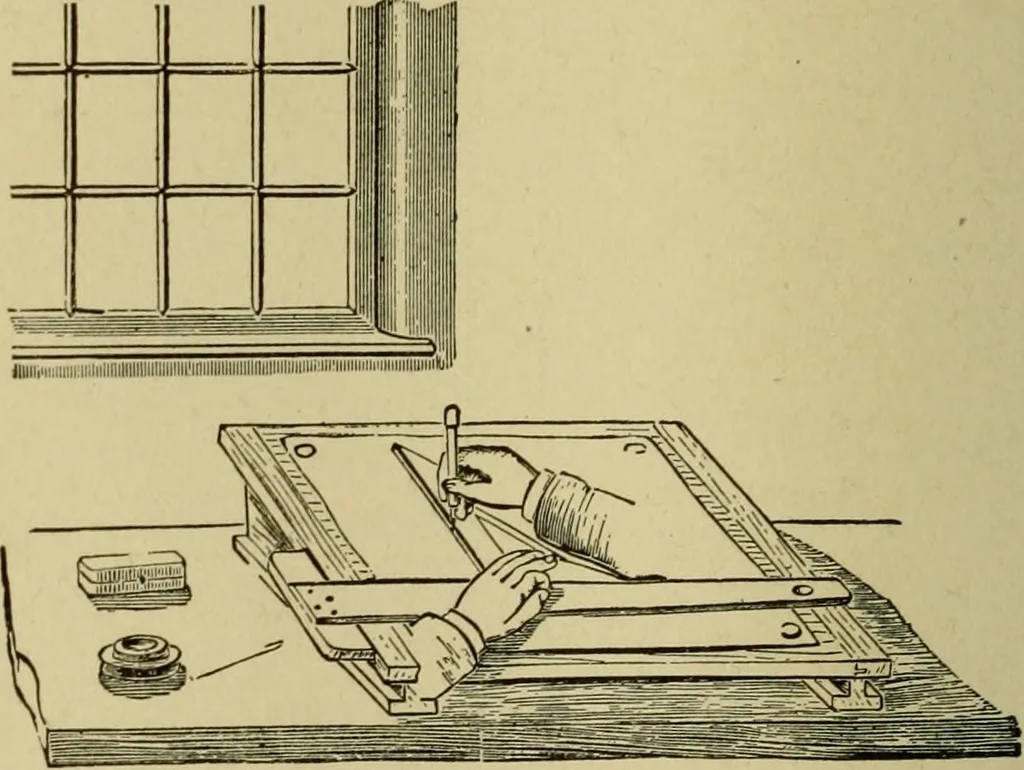 An illustration from Easy steps in architecture and architectural drawing .., 1915, leaf 393