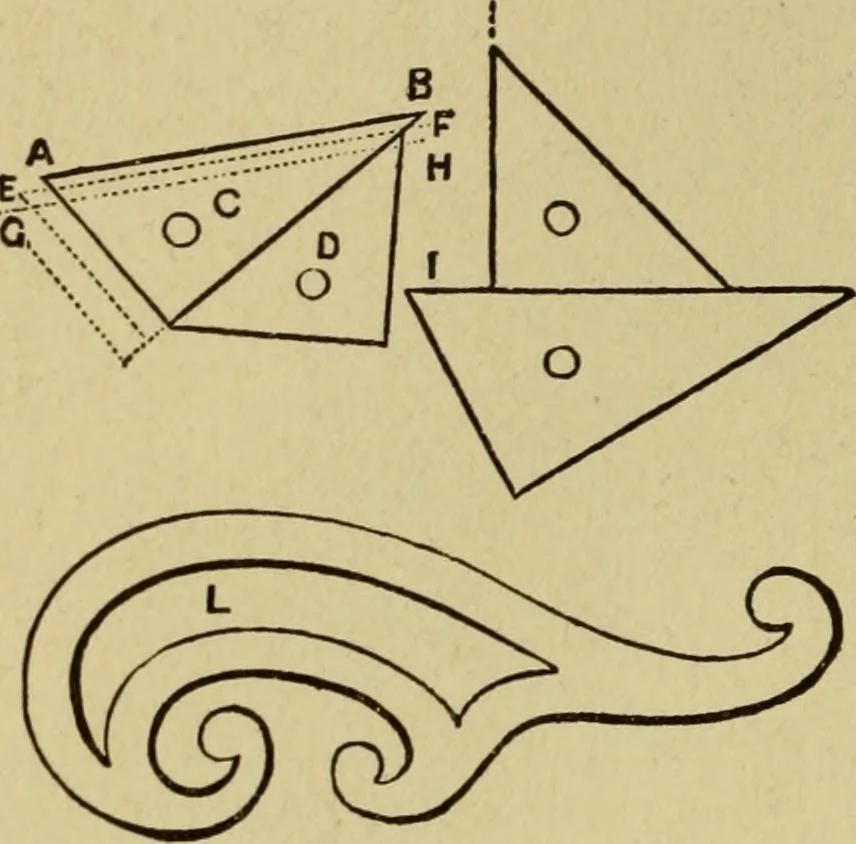 An illustration from Easy steps in architecture and architectural drawing .., 1915, leaf 395