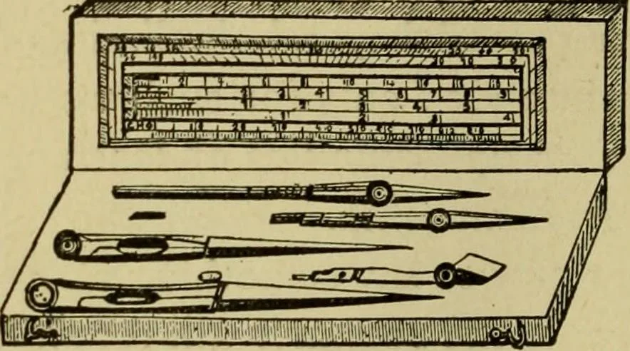 An illustration from Easy steps in architecture and architectural drawing .., 1915, leaf 409