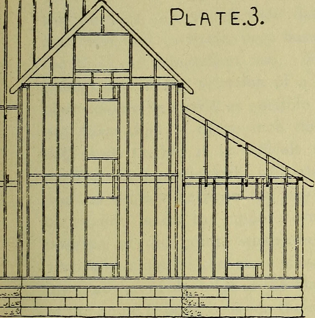 An illustration from Easy steps in architecture and architectural drawing .., 1915, leaf 424