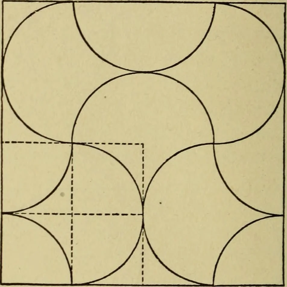 An illustration from Easy steps in architecture and architectural drawing .., 1915, leaf 435