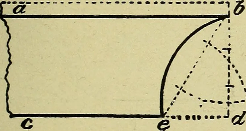 An illustration from Easy steps in architecture and architectural drawing .., 1915, leaf 454