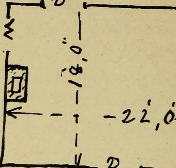 An illustration from Easy steps in architecture and architectural drawing .., 1915, leaf 489
