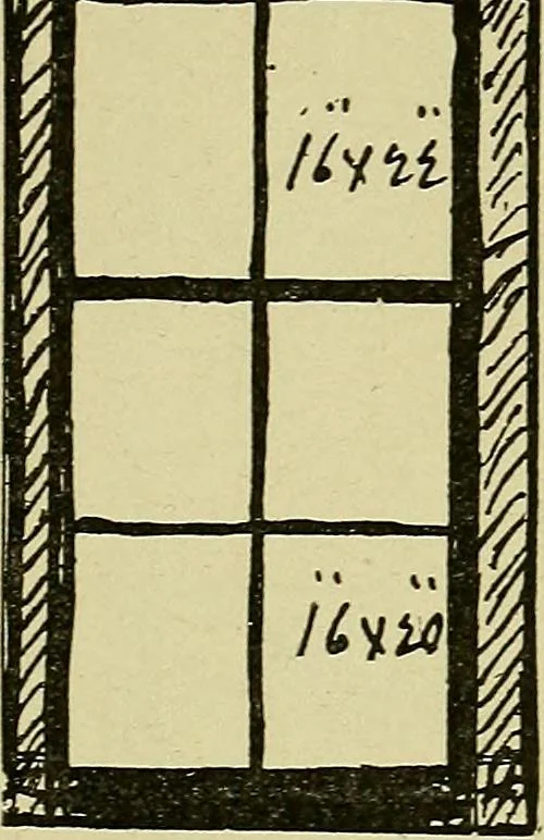 An illustration from Easy steps in architecture and architectural drawing .., 1915, leaf 492