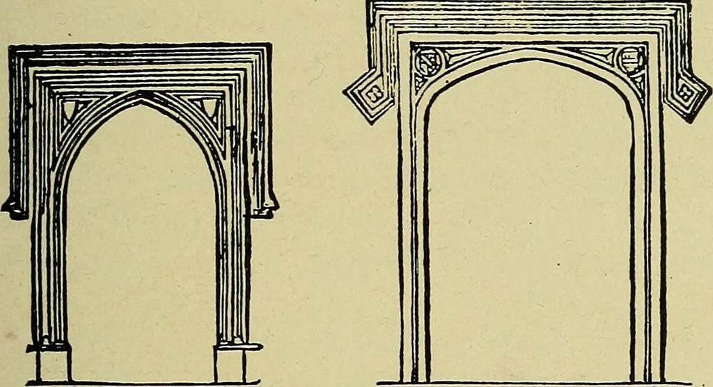 An illustration from Easy steps in architecture and architectural drawing .., 1915, leaf 50