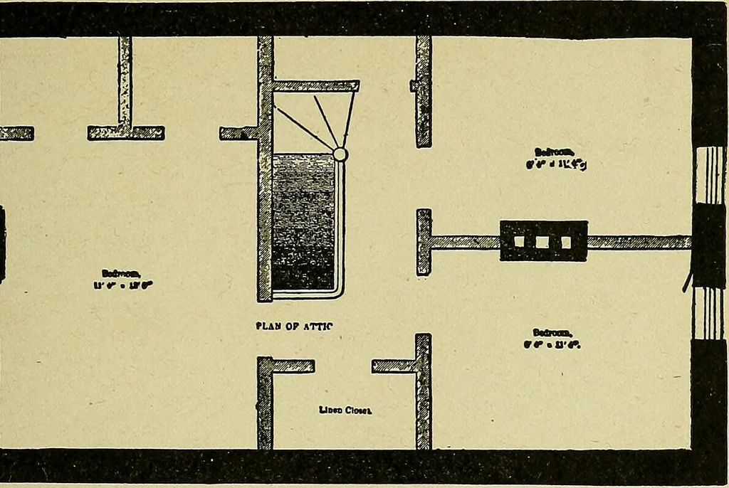 An illustration from Easy steps in architecture and architectural drawing .., 1915, leaf 500
