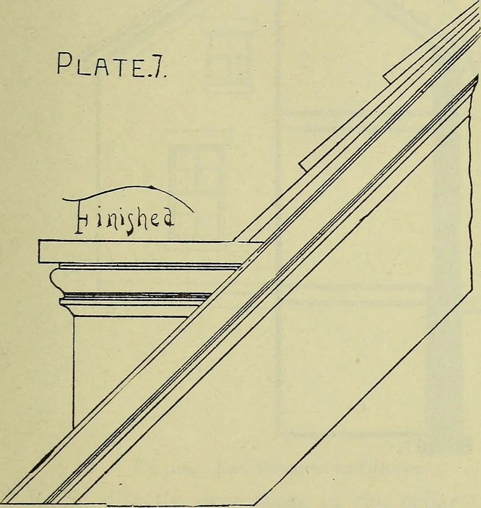 An illustration from Easy steps in architecture and architectural drawing .., 1915, leaf 504